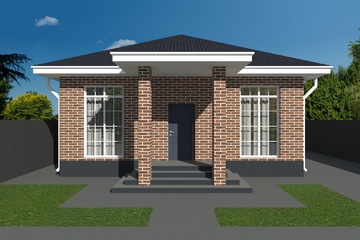 Дом, 90 м², 1 эт.